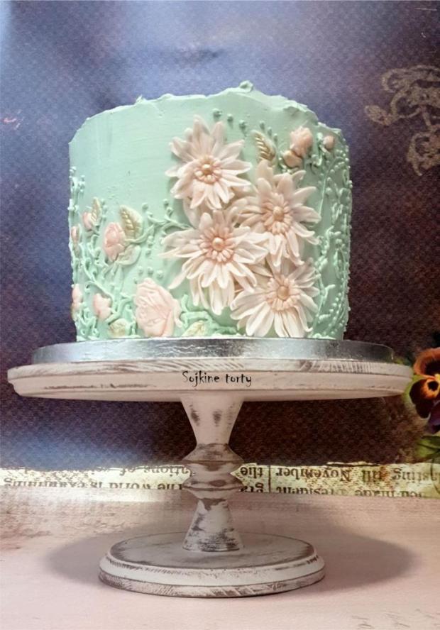 Krémová pre Marcelku:), torta, Narodeninové torty, S. Sojka, 1