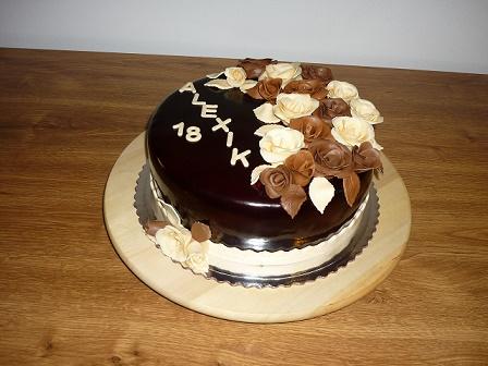 Tortička na 18-tku na želanie, torta, Narodeninové torty Tortička na 18-tku na želanie, torta, Narodeninové torty, jarka22, 1