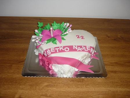 Narodeninové srdiečko, torta, Narodeninové torty, jarka22, 1