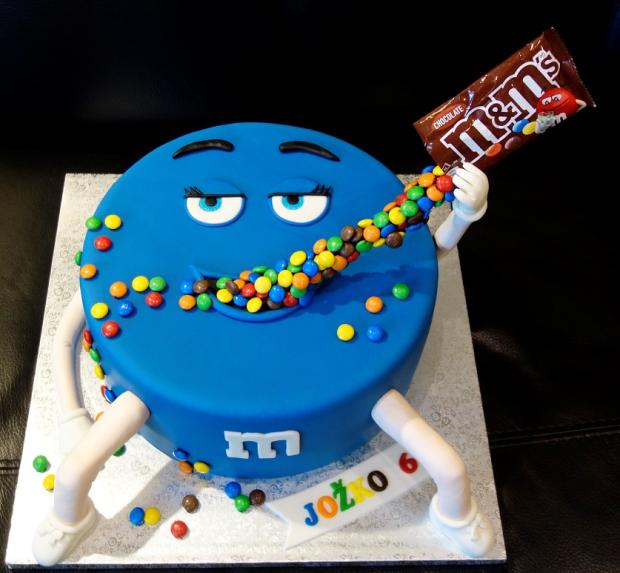 m&m, torta, Ostané torty pre deti, KSlavka, 1