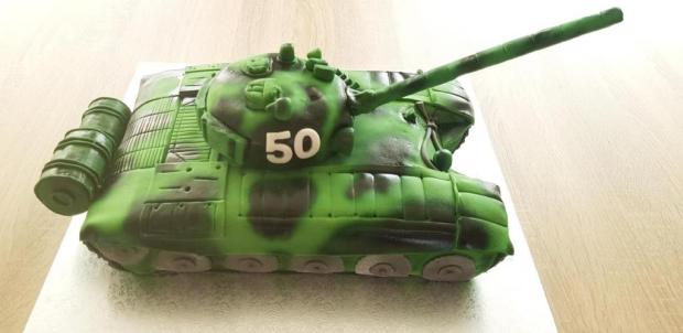 Torta tank, torta, Narodeninové torty, Gabriela Némethová, 1