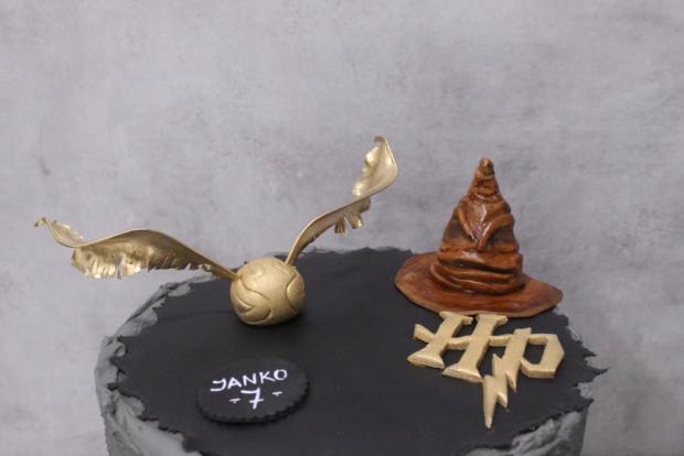 Harry Potter torta - ručne maľovaný Dobby, torta, Rozprávkové torty, Cakes by Miša, 4