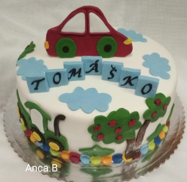Detská, torta, Torty autíčka, vláčiky, Anca.B, 1
