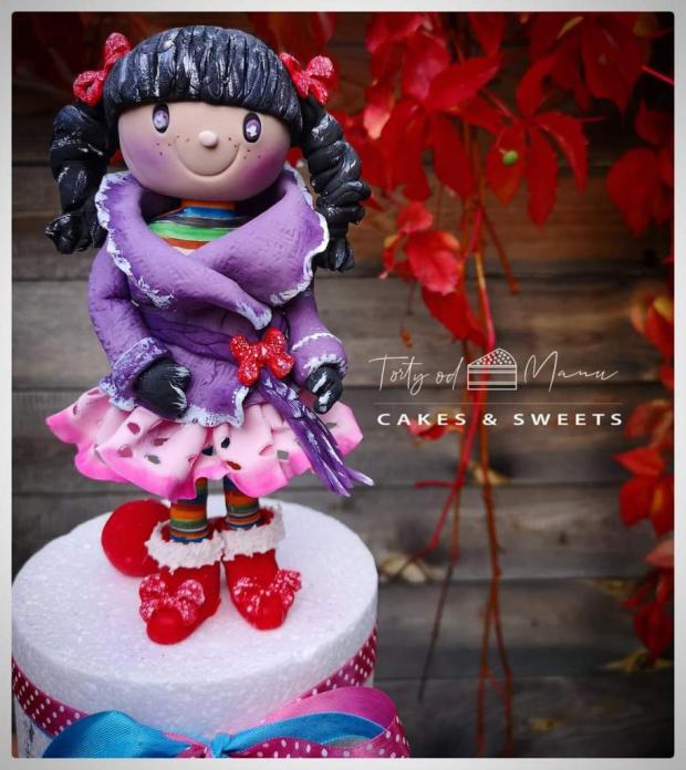 Moja Agnes, torta, Ozdoby na torty, Manu Sinoj, 1