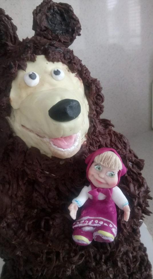 veľký čokoládový medveď pre Ondrejka, torta, Ostané torty pre deti, mariaJ, 2