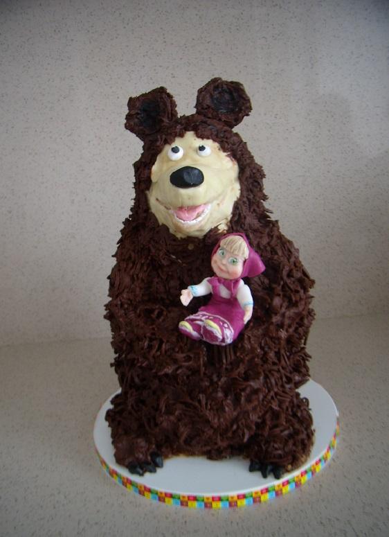 veľký čokoládový medveď pre Ondrejka, torta, Ostané torty pre deti, mariaJ, 1