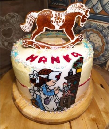 Pre malú zverolekárku ( Inšpirované obrázkami Sarah Kay), torta, Torty pre dievčatá, Cattys, 1