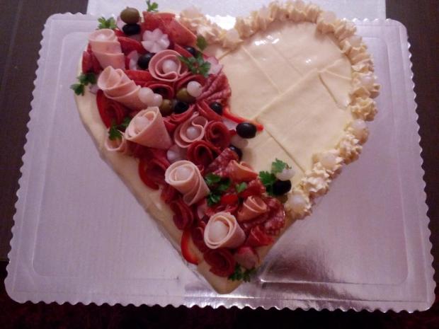 Slaná pre kolegynku, torta, Slané torty, kira, 1