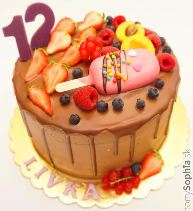 Narodeninová, torta, Narodeninové torty, tortysophia.sk, 1