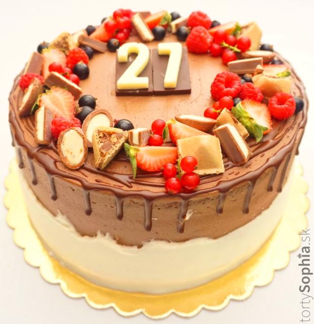 Narodeninová, torta, Narodeninové torty, tortysophia.sk, 1
