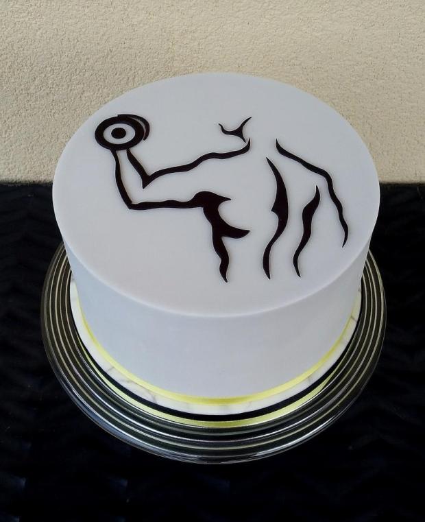 športová, torta, Športové torty, Drahoslava Žilincová, 1