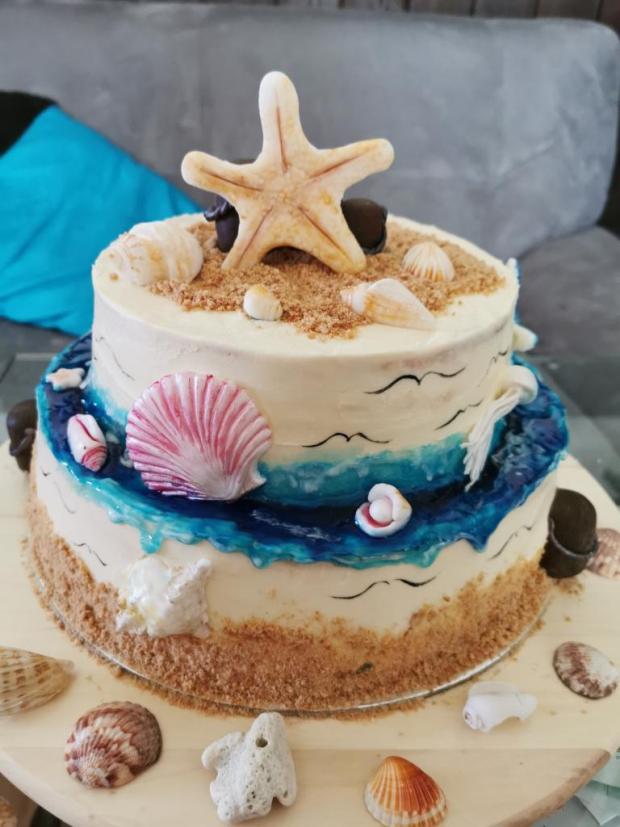 Morský svet , torta, Netradičné torty, Torty_Damos, 1