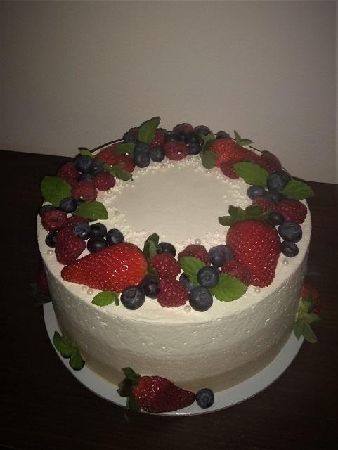 Ovocná ombre, torta, Narodeninové torty, zinka16, 2