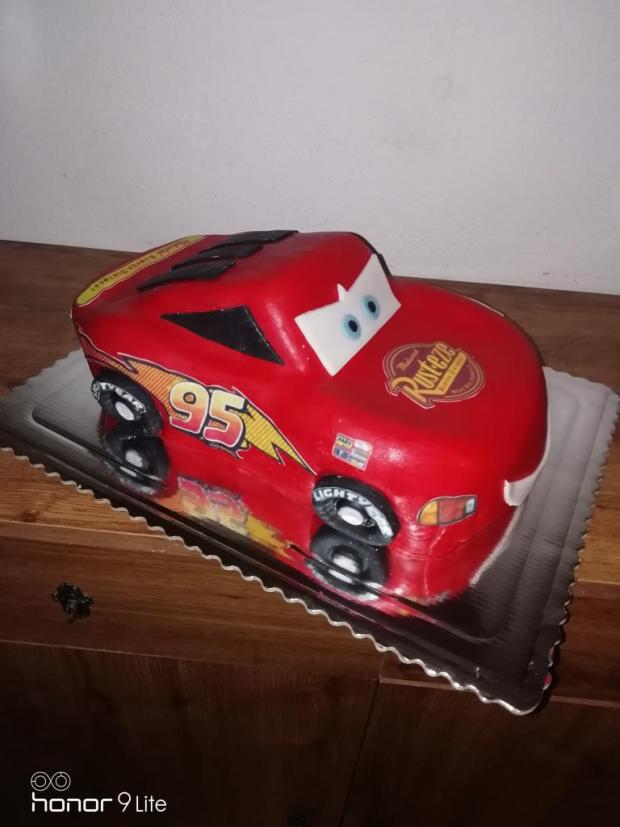 MC queen, torta, Torty autíčka, vláčiky, korny, 1