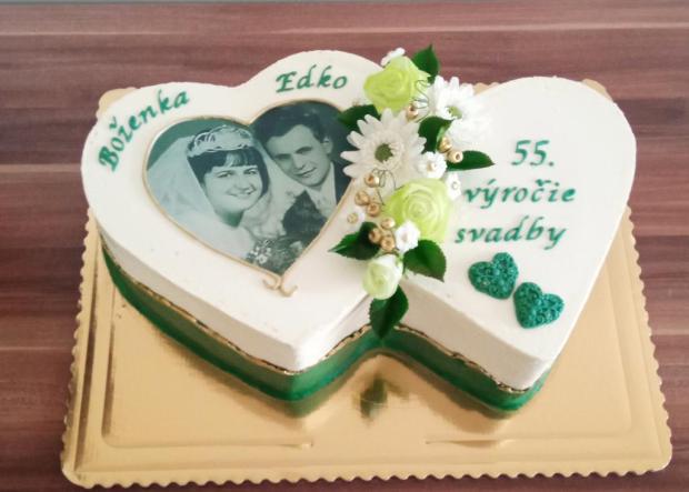 Smaragdová svadba, torta, Svadobné torty, Mirka02, 1