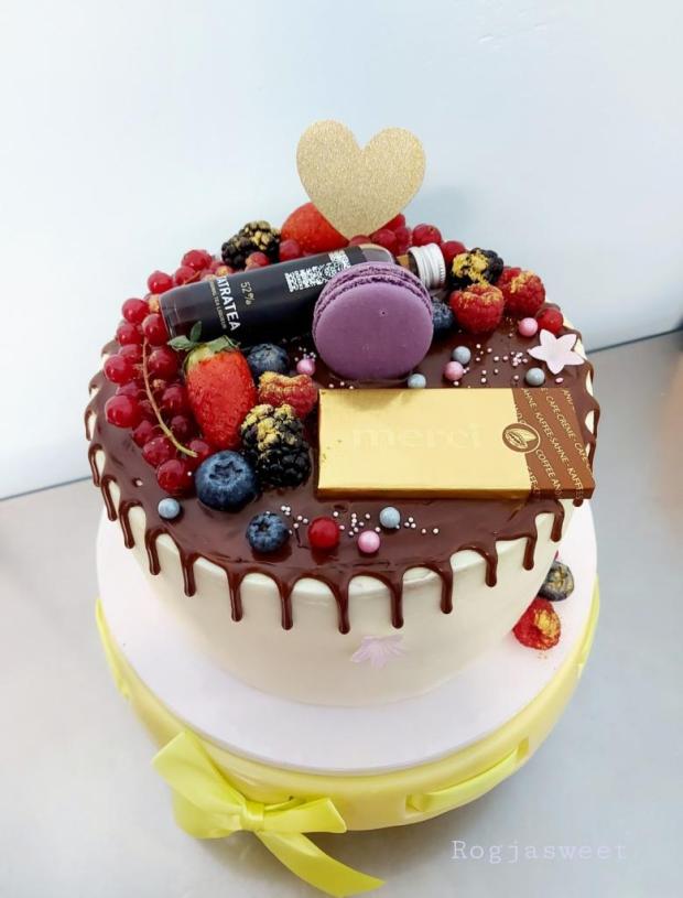 Drip torta, torta, Drip torty, Rogjasweet, 1