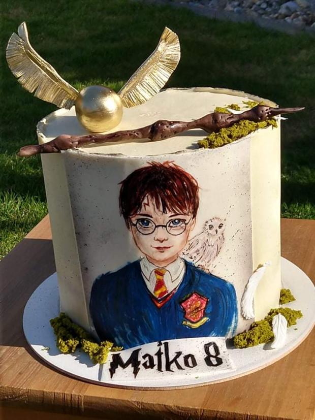 Harry Potter, torta, Narodeninové torty, ErikaBa, 1