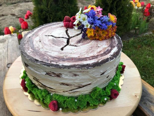 Trochu prírody, torta, Narodeninové torty, Cattys, 3