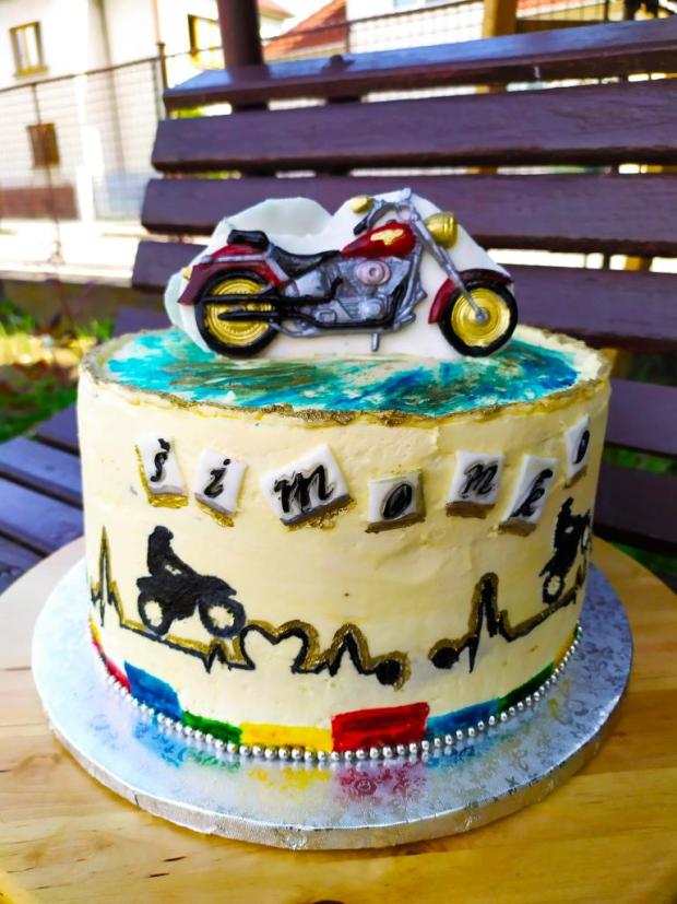 Malému motorkárovi, torta, Ostané torty pre deti, Cattys, 2