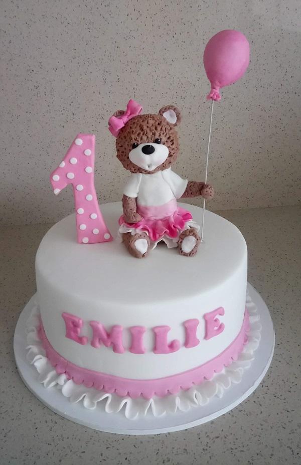 s mackom pre EMILIE, torta, Torty pre dievčatá, mariaJ, 1