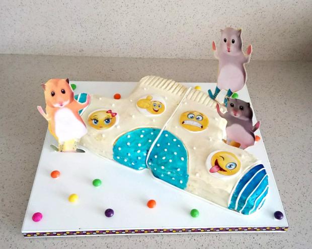veselé ponožky DEDOLES, torta, Ostané torty pre deti, mariaJ, 1