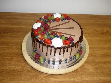 Dalšia s ovocím, torta, Narodeninové torty, jarka22, 1