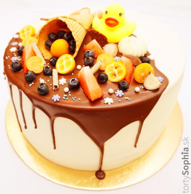 Narodeninová, torta, Narodeninové torty, tortysophia.sk, 1