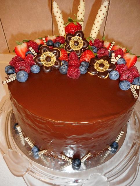 čokoládová, torta, Čokoládové torty, Ivka29, 1