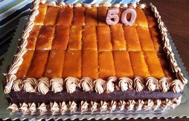 50, torta, Torty - škola, stužková, mariduka, 1