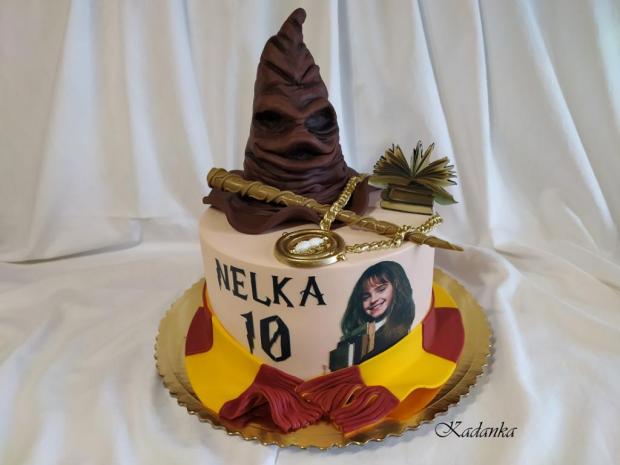 Hermiona Grangerová - Harry Potter, torta, Torty pre dievčatá, Kadanka, 1