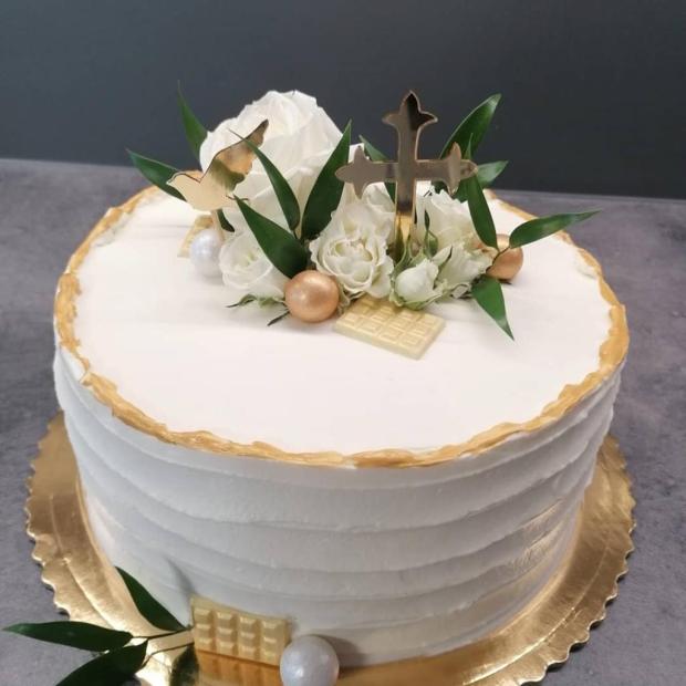 Birmovná tortička , torta, Torty na cirkevné sviatky, lusy4, 1