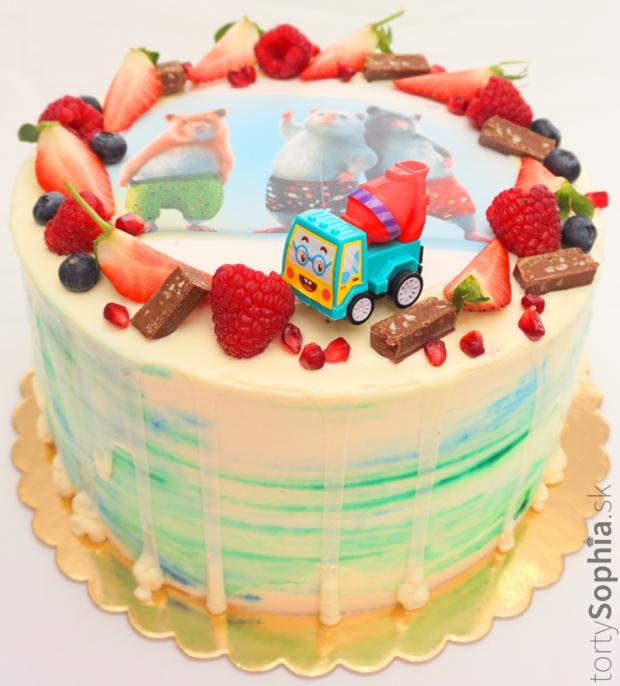 Narodeninová, torta, Narodeninové torty, tortysophia.sk, 1