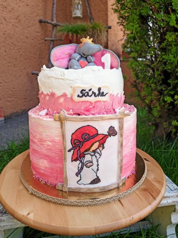 K 1. rôčiku, torta, Torty pre dievčatá, Cattys, 2