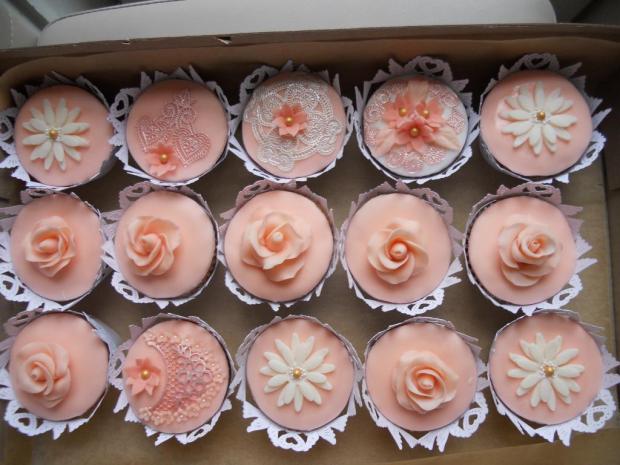 svadobné cupcakes , torta, Zákusky, zlevka, 1