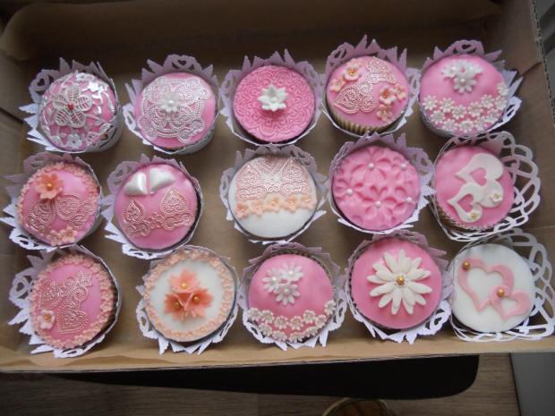 svadobné cupcakes , torta, Zákusky, zlevka, 2