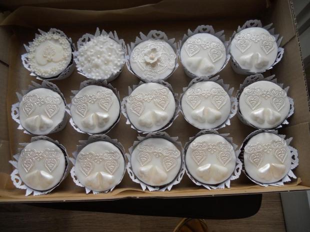 cupcakes svadobné, torta, Zákusky cupcakes svadobné, torta, Zákusky, zlevka, 1