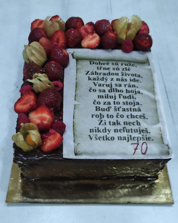 Narodeninová bez poťahu s blahoželaním, torta, Narodeninové torty, helenah, 1