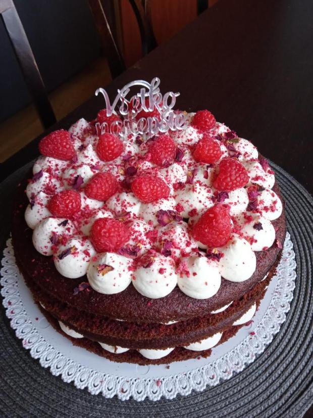 Red velvet, torta, Narodeninové torty, kira, 1