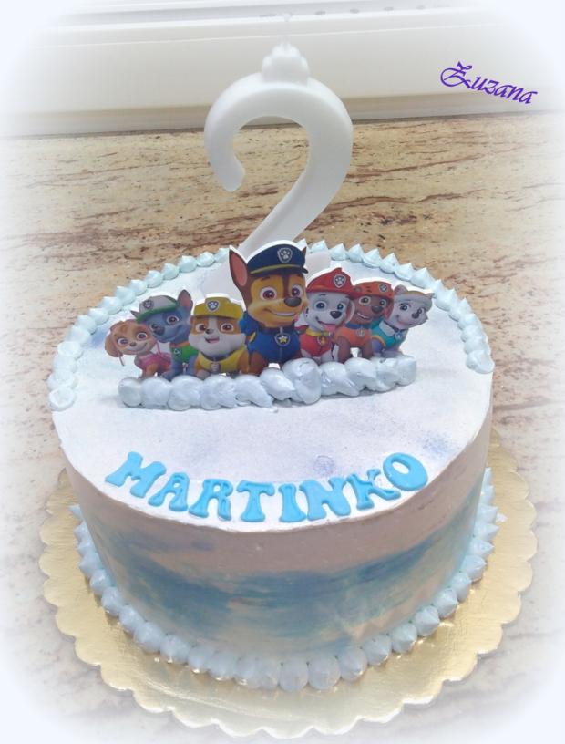 labková patrola, torta, Rozprávkové torty, zana, 1