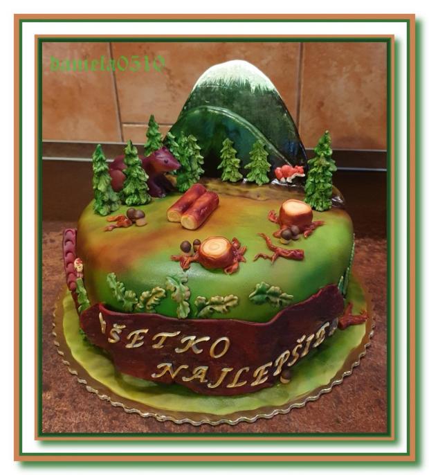 čože je to šesťdesiatka, torta, Narodeninové torty, daniela0510, 1