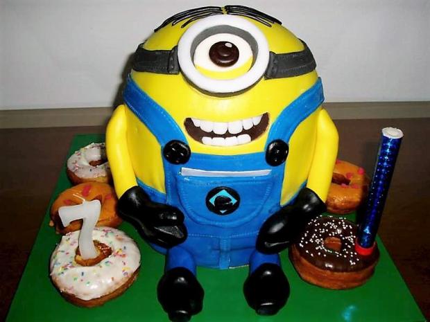 Mimoň pre vnúčika- s prekvapením vo vrecku :-), torta, Ostané torty pre deti, terezka01, 1