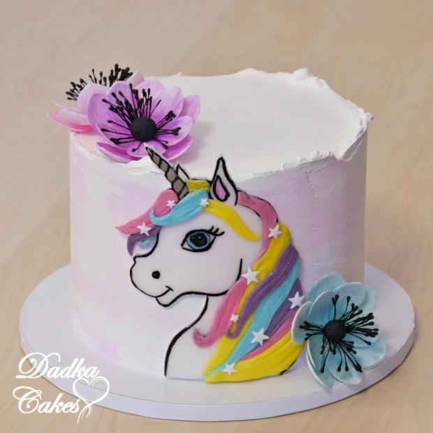 Jednorožec, torta, Torty pre dievčatá, DadkaCakes, 1