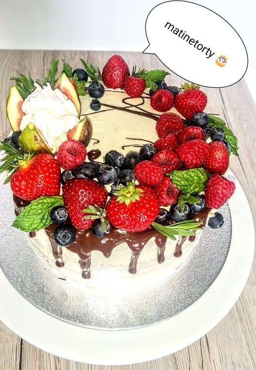 ovocná  tortička , torta, Drip torty, Tina75, 1