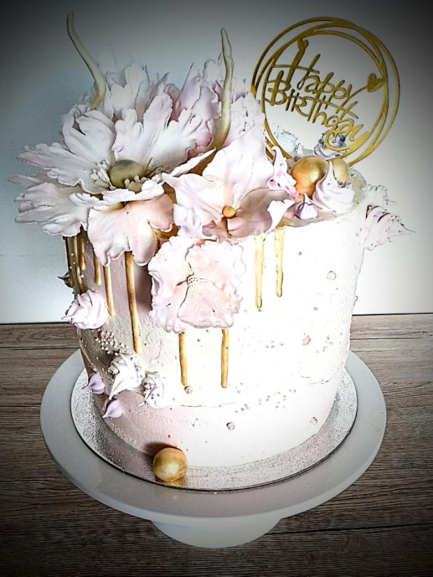 Narodeninová s marcipánové zdobenie, torta, Narodeninové torty, Tina75, 1