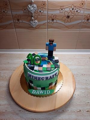 Minecraft pre Davidka, torta, Ostané torty pre deti, jarka22, 1
