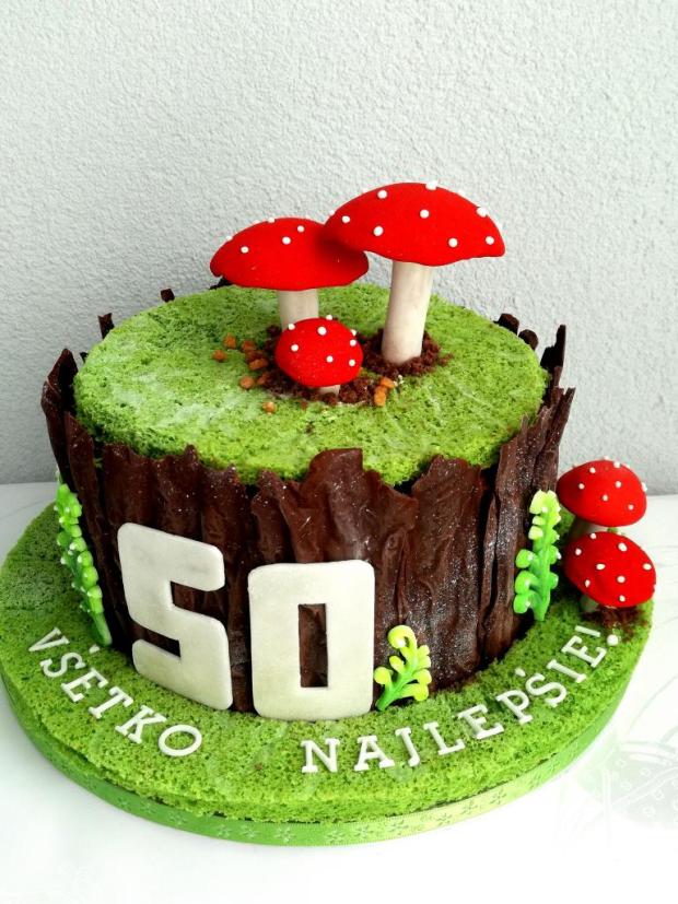 Muchotravky, torta, Narodeninové torty, toriya, 1