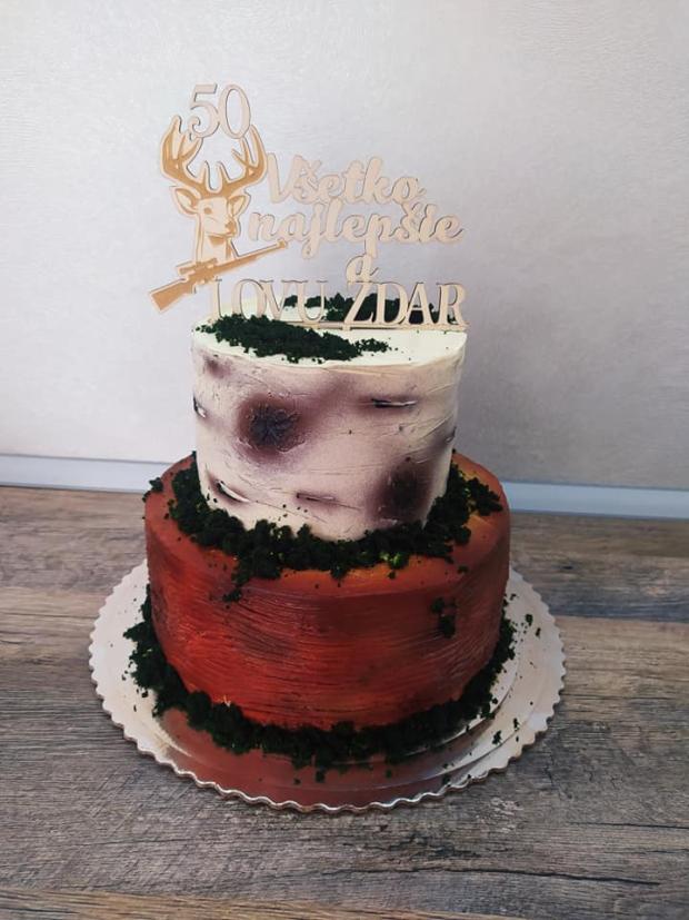 Pre poľovníka, torta, Narodeninové torty, Bejč, 1