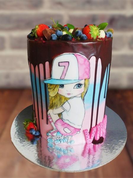 Drip narodeninová, torta, Drip torty, veroc, 1