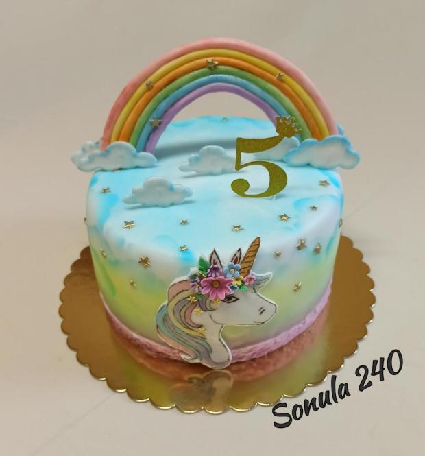 Jednorožec, torta, Torty pre dievčatá, sonula240, 1