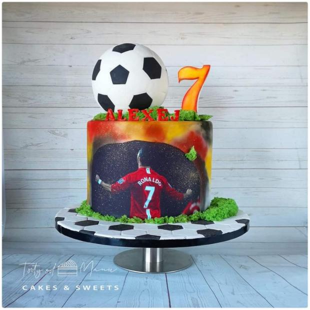 Ronaldo , torta, Športové torty, Manu Sinoj, 1